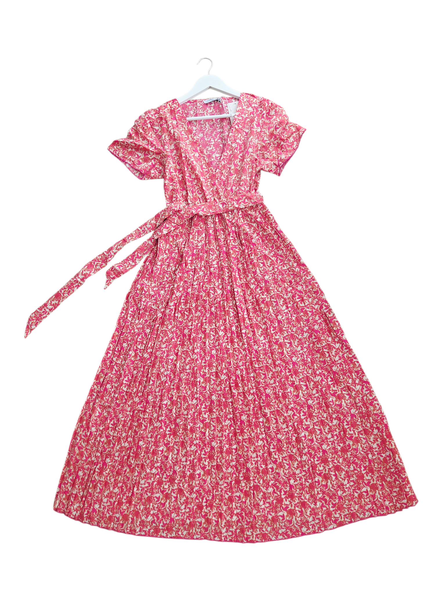 Robe longue cache-cœur