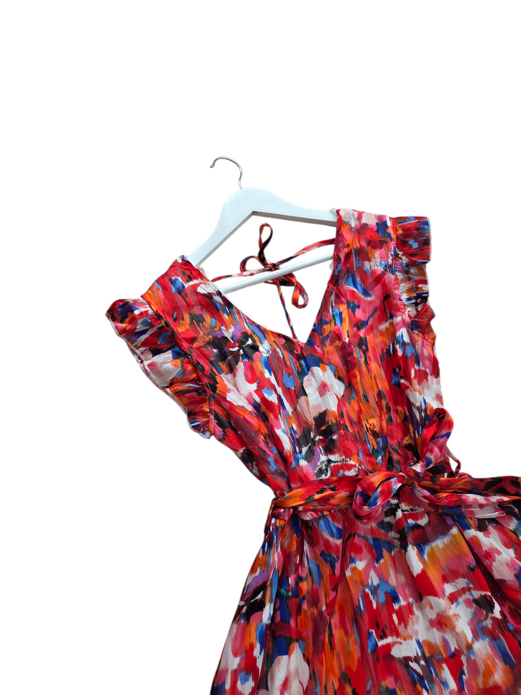 Robe dos broderie