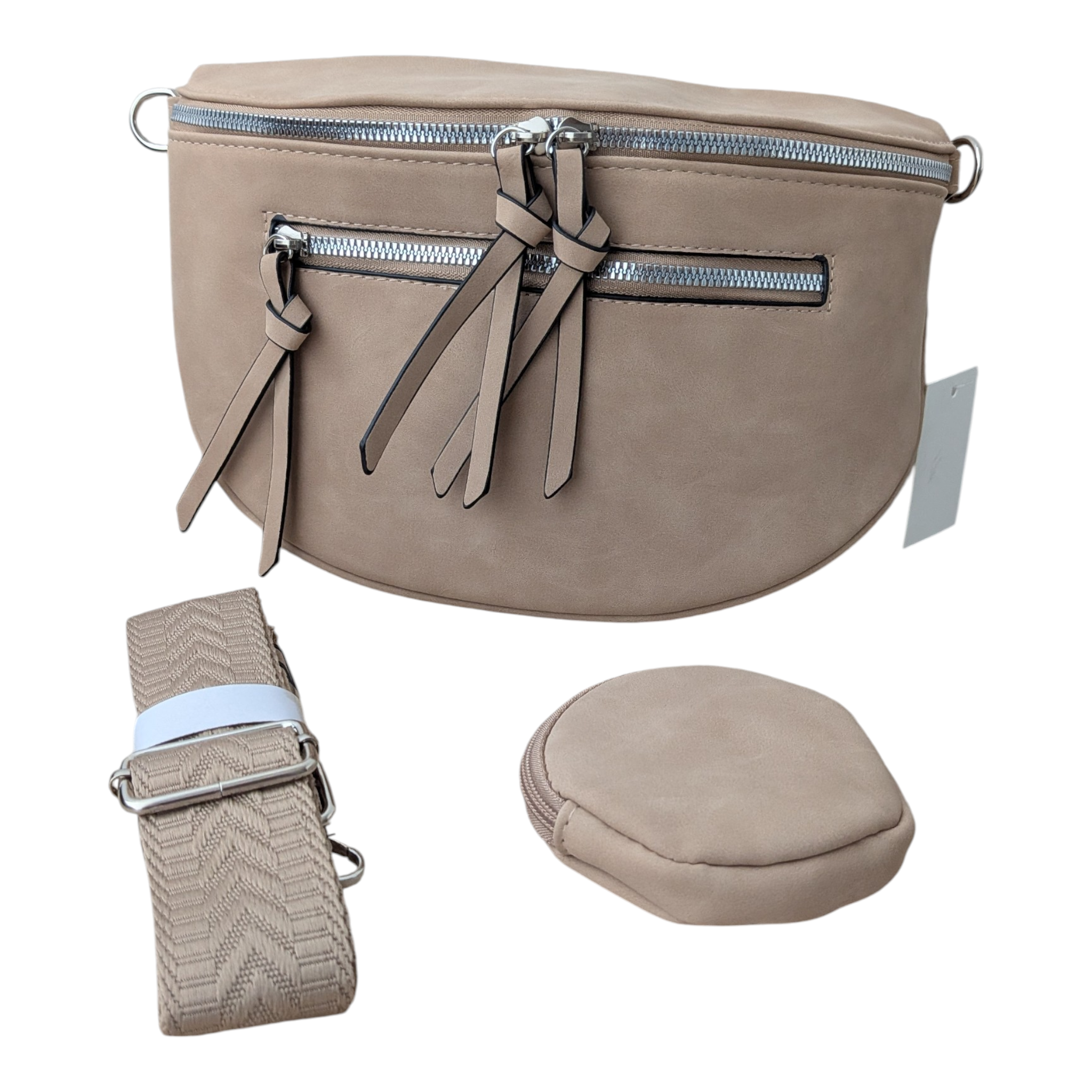 Sac Banane Toucher Daim