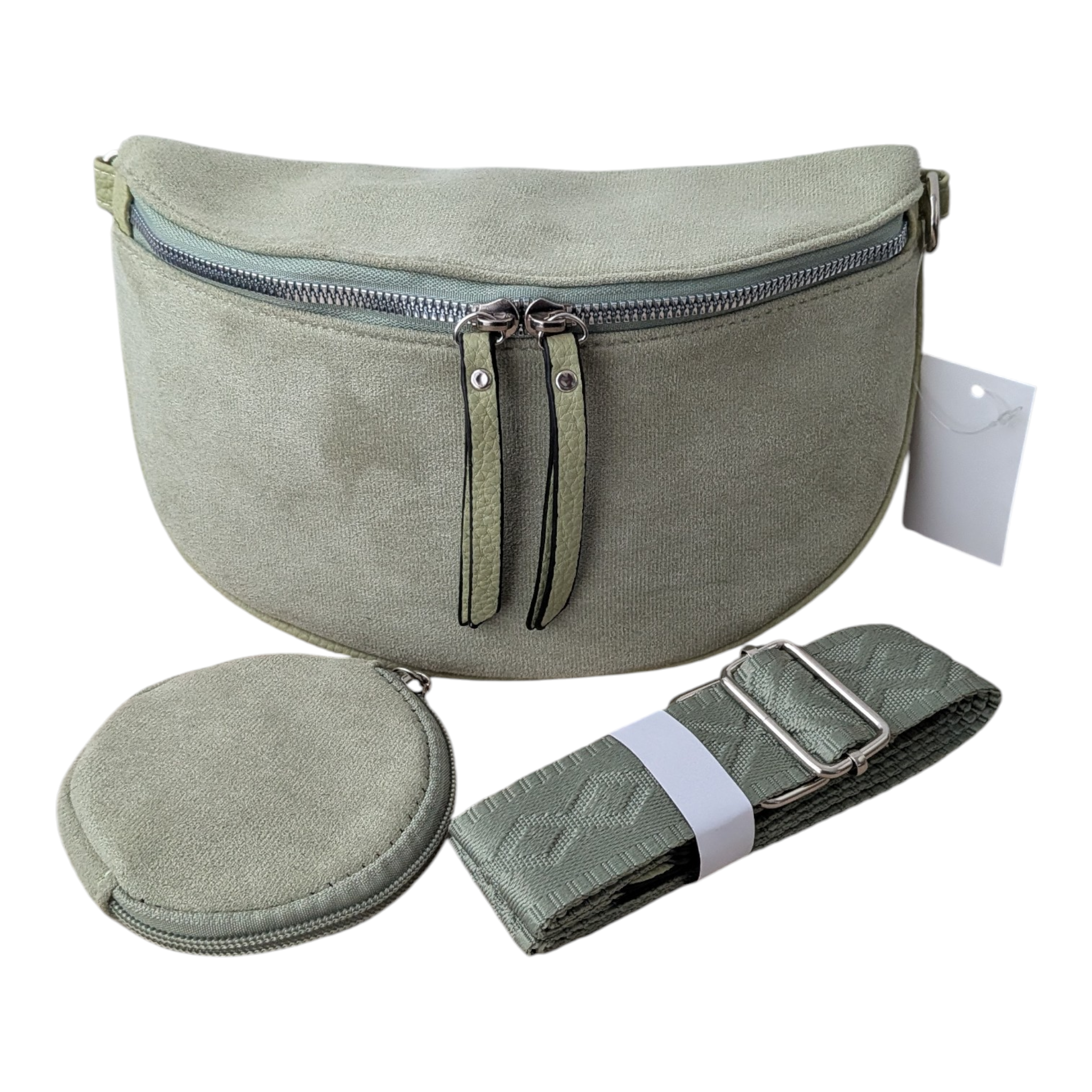 Sac Banane Toucher Daim