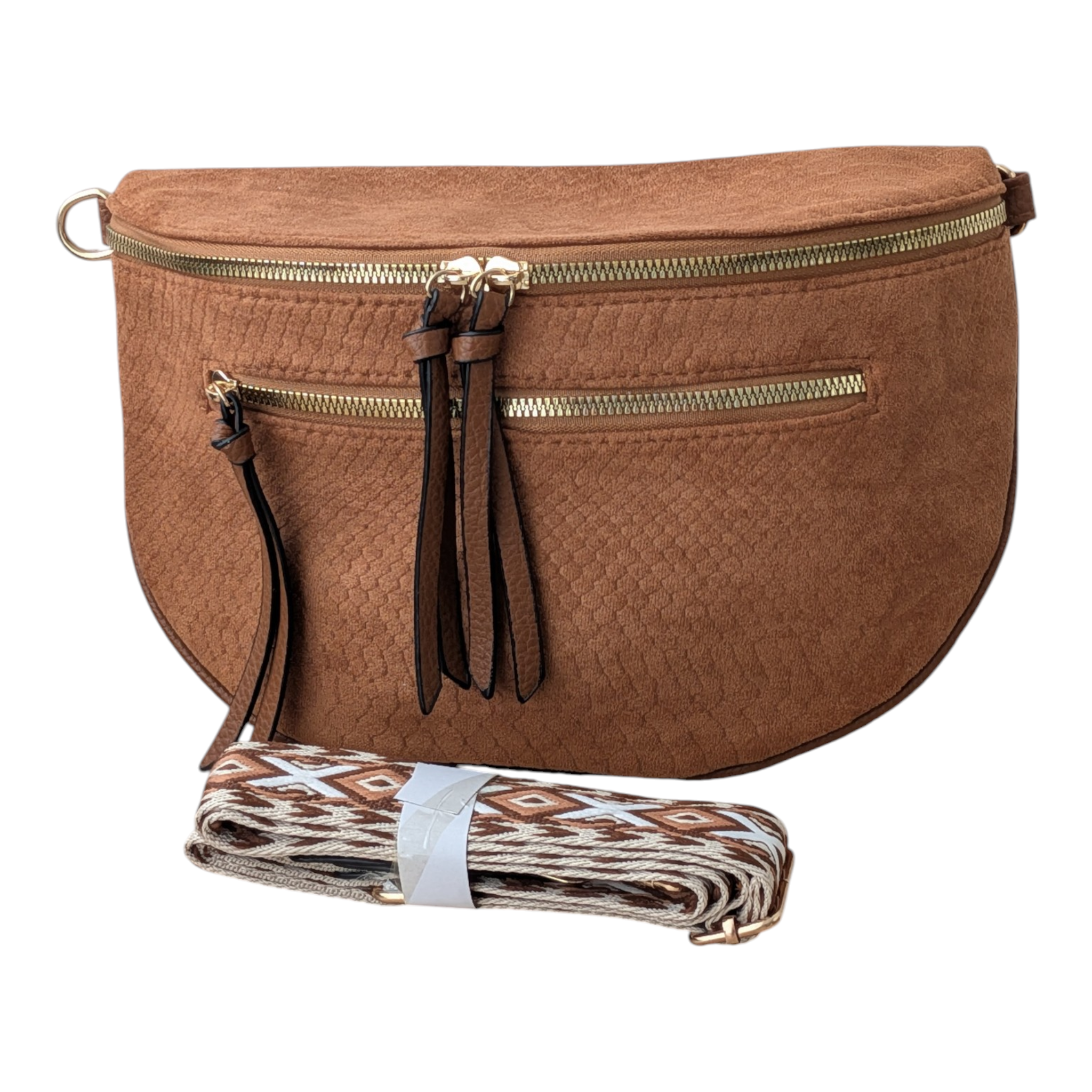 Sac Banane Embossé Python