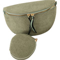Sac Banane En Velours Côtelé