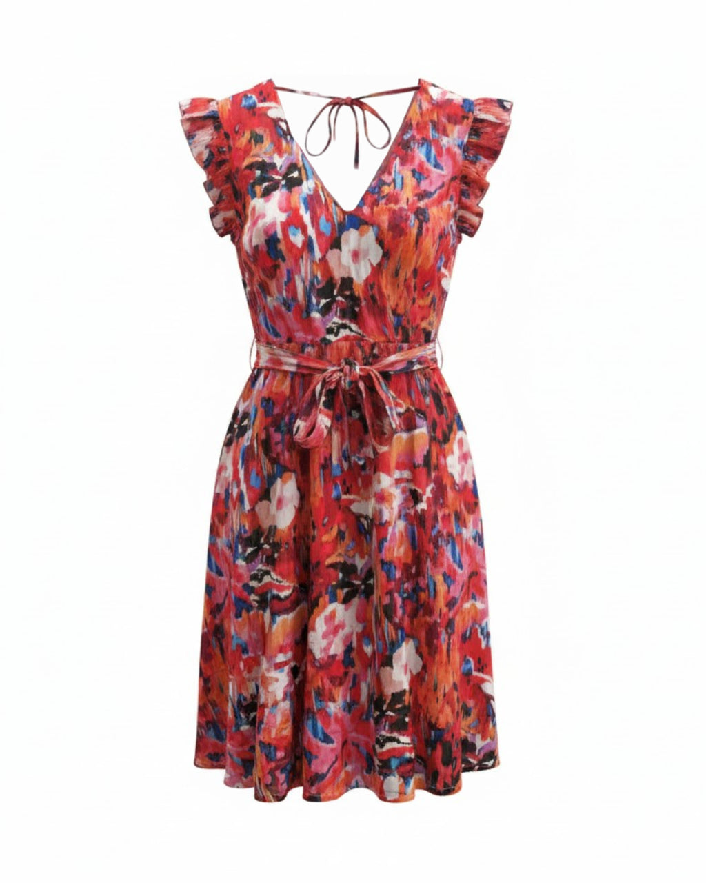 Robe dos broderie