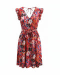 Robe dos broderie