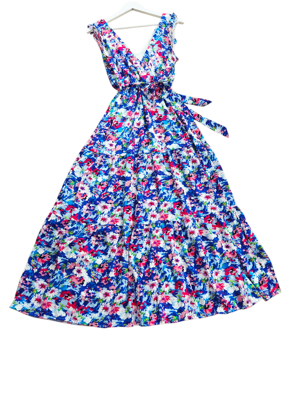 Robe longue fleurie