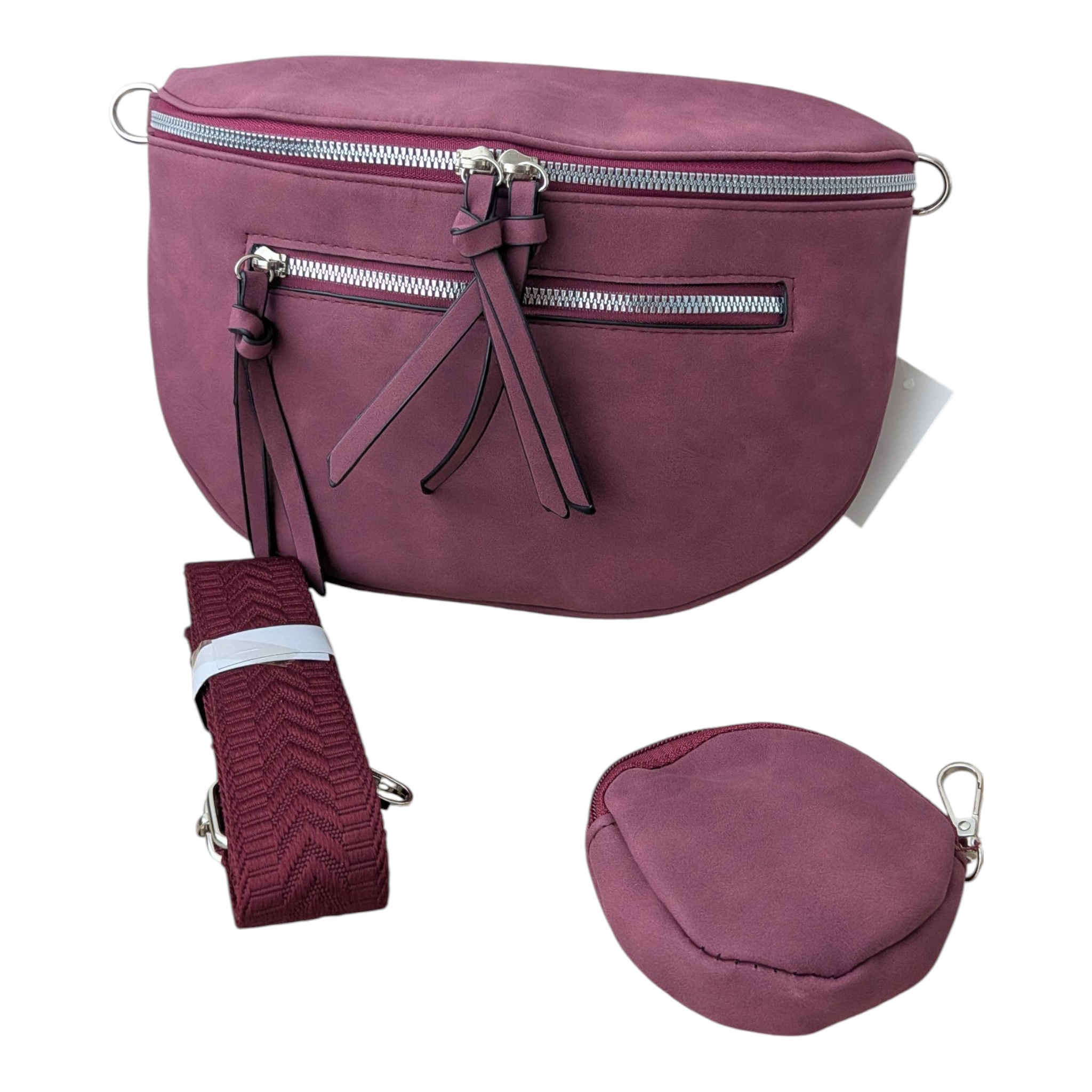 Sac Banane Toucher Daim