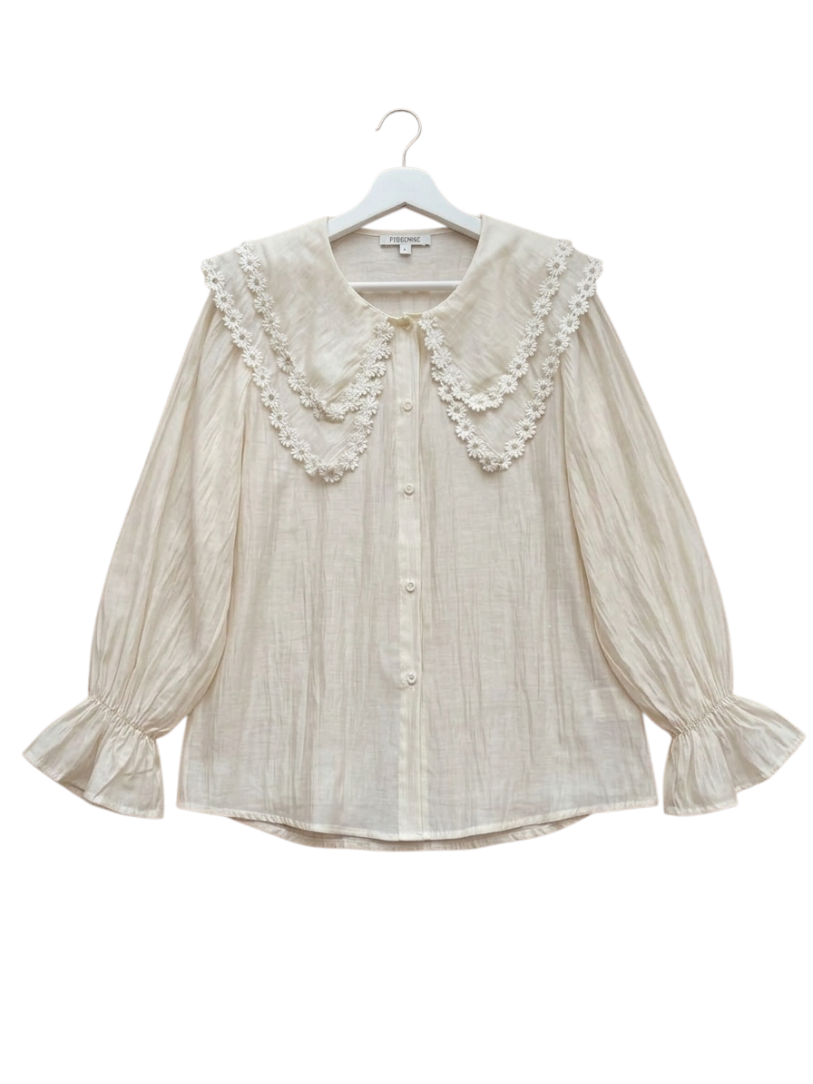 Chemise col fantaisie