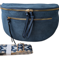 Sac Banane Embossé Python
