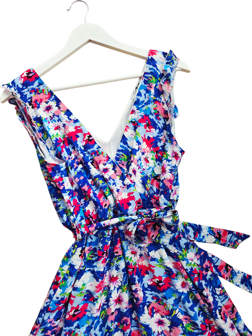 Robe longue fleurie