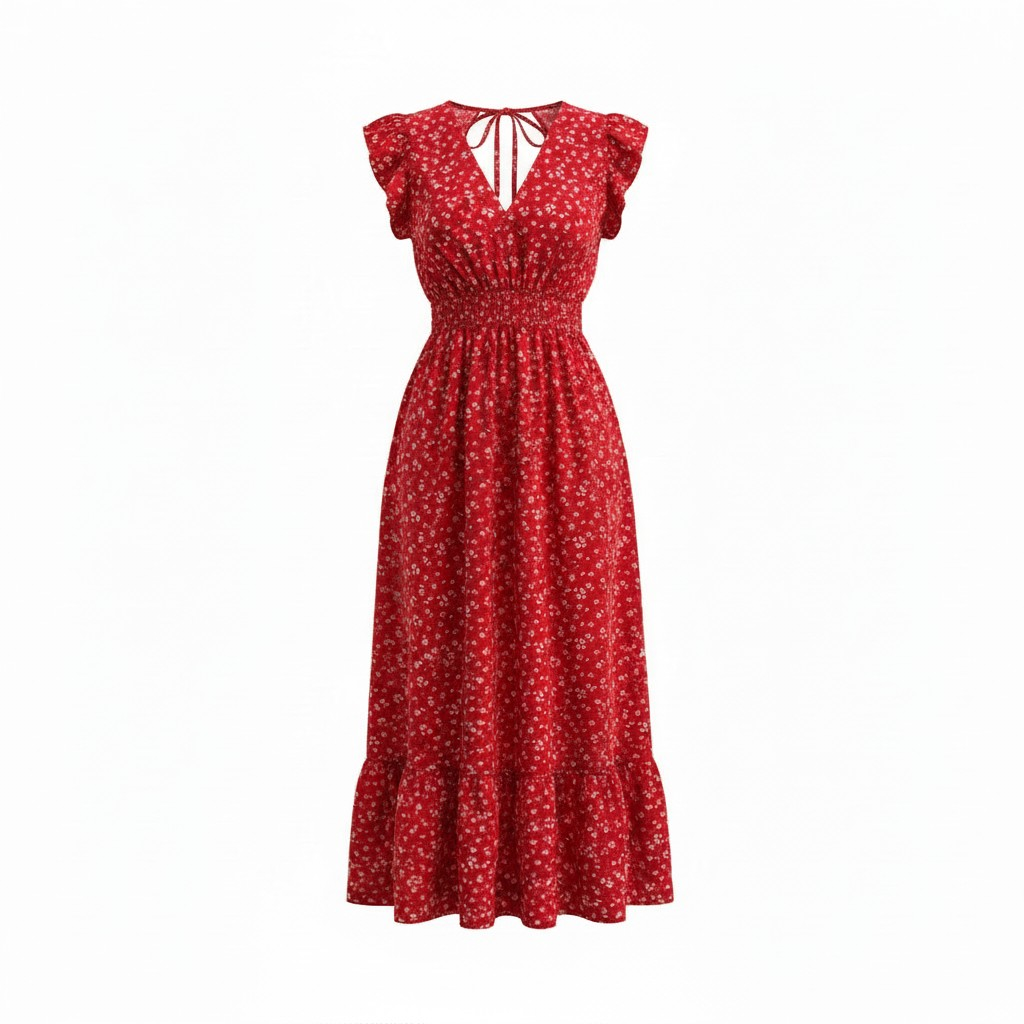Robe longue dos nu