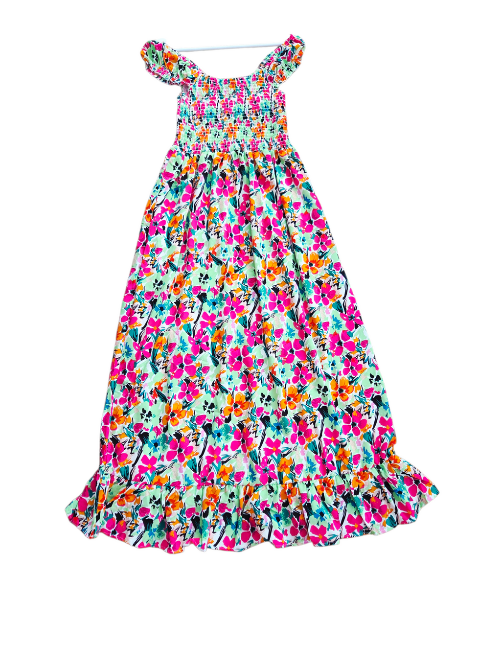 Robe smockée
