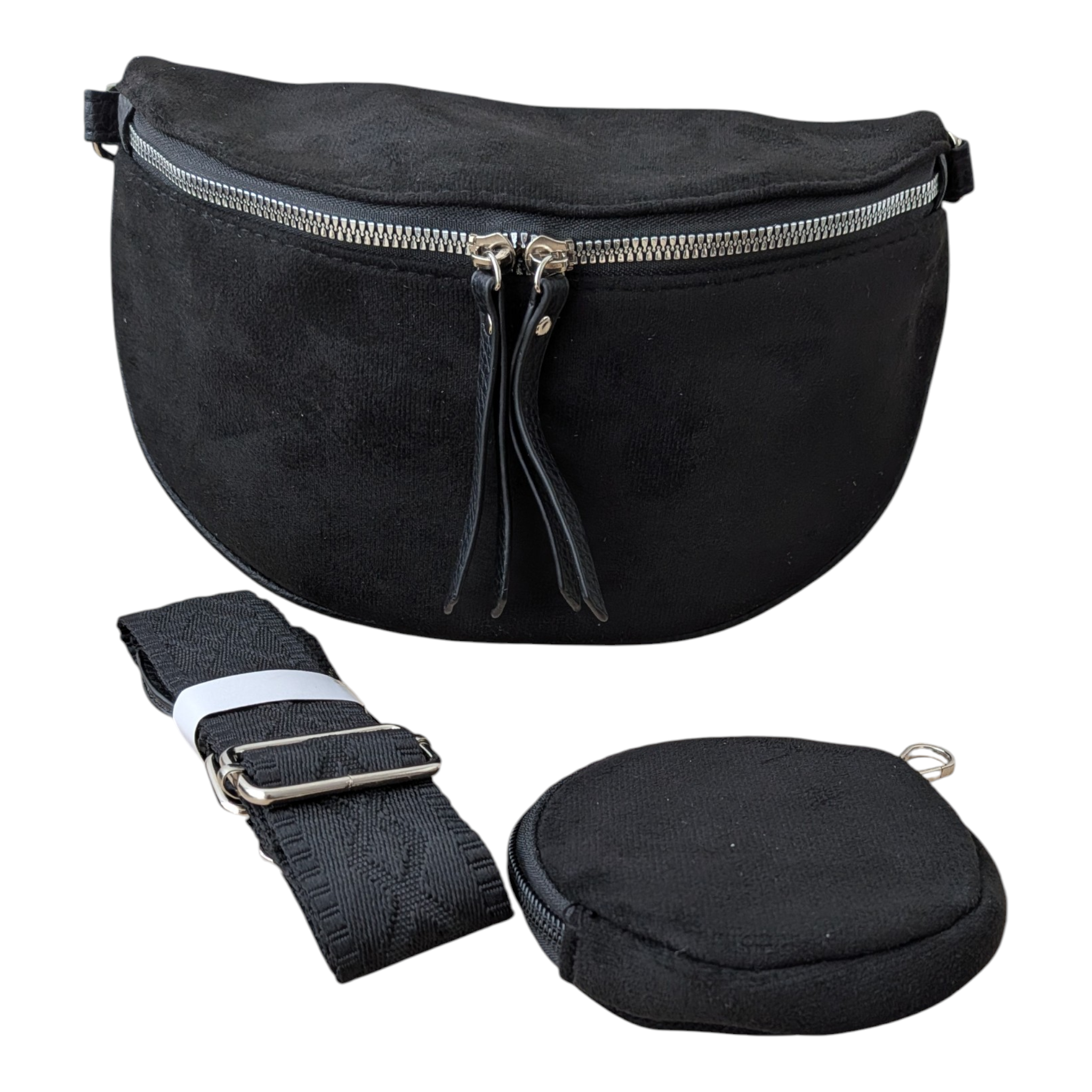 Sac Banane Toucher Daim