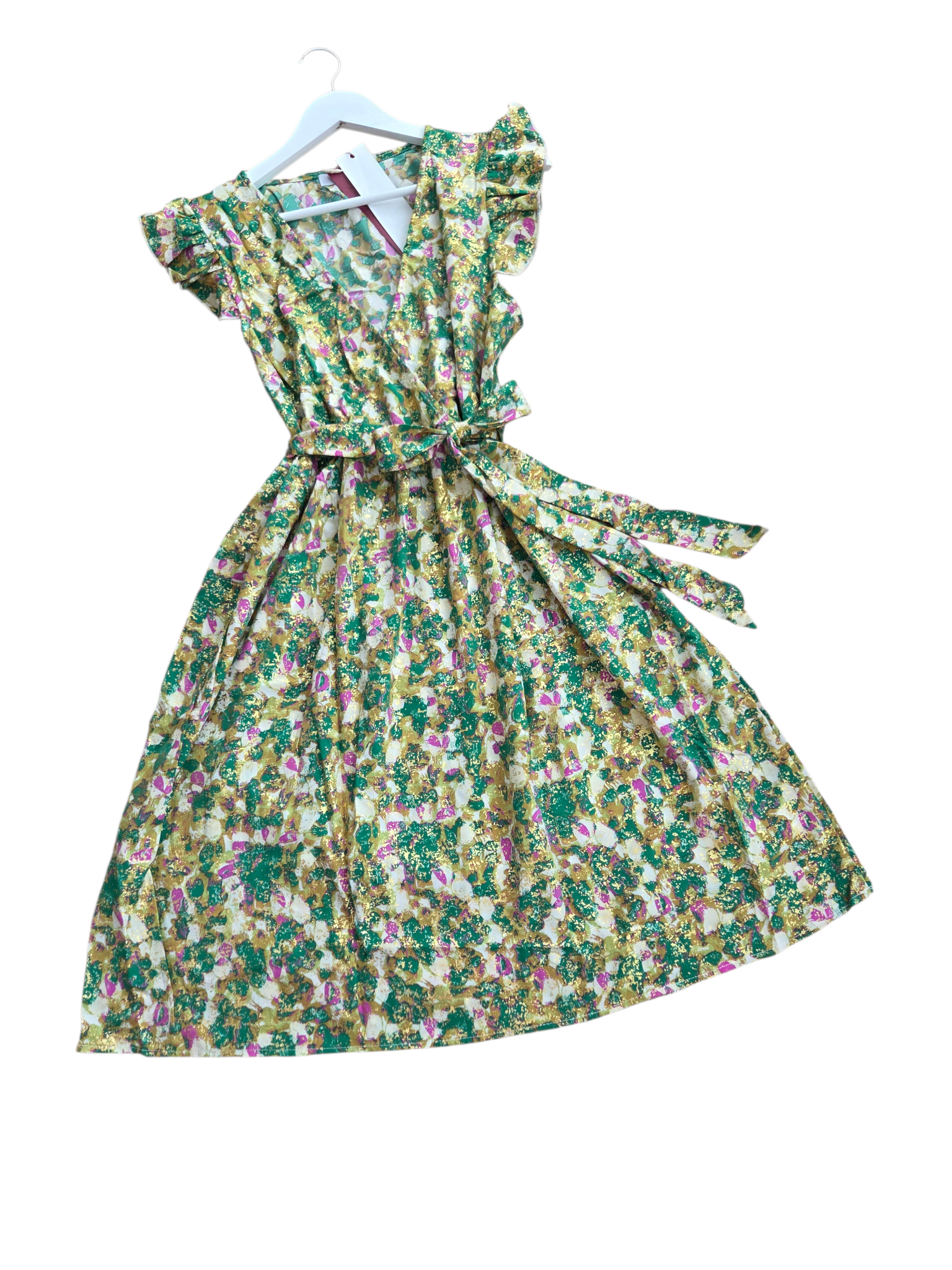 Robe été cache cœur