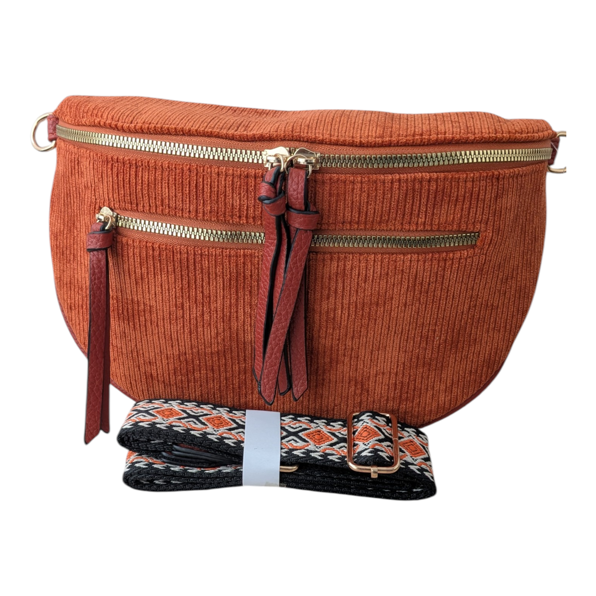 Sac Banane En Velours Côtelé